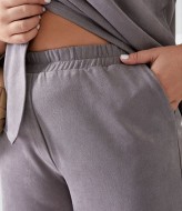 Замшевый костюм брючный NJ-AZ-8256A900