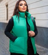 Жилетка с воротником стойкой OLI-007A650