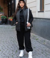 Жилетка с воротником стойкой OLI-007A650