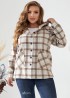 Клетчатая рубашка теплая TBY-217A580