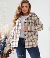 Клетчатая рубашка теплая TBY-217A580