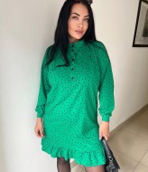 Платье с рюшами внизу OLI-1397A550