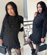 Платье с рюшами внизу OLI-1397A550