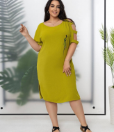 Повседневные платья больших размеров NJ-MA-N1111A450