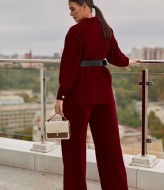 Женский вельветовый костюм EY-638A20B23