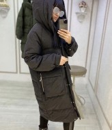 Зимнее пальто стеганое с капюшоном IO-467.0225A810