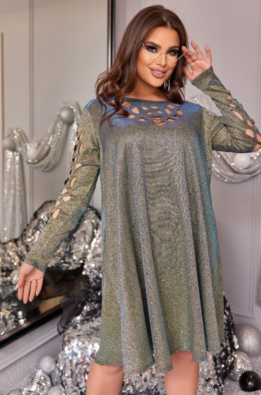 Коротка розкльошена сукня VOJ-929A500 Коротка розкльошена сукня VOJ-929A500