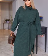 Теплое платье свободного кроя VLT-1535A750