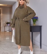 Теплое платье свободного кроя VLT-1535A750