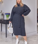 Теплое платье свободного кроя VLT-1535A750