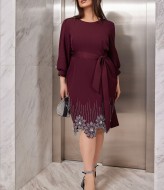 Платье с карманами VOJ-936A580