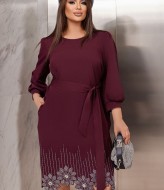 Платье с карманами VOJ-936A580