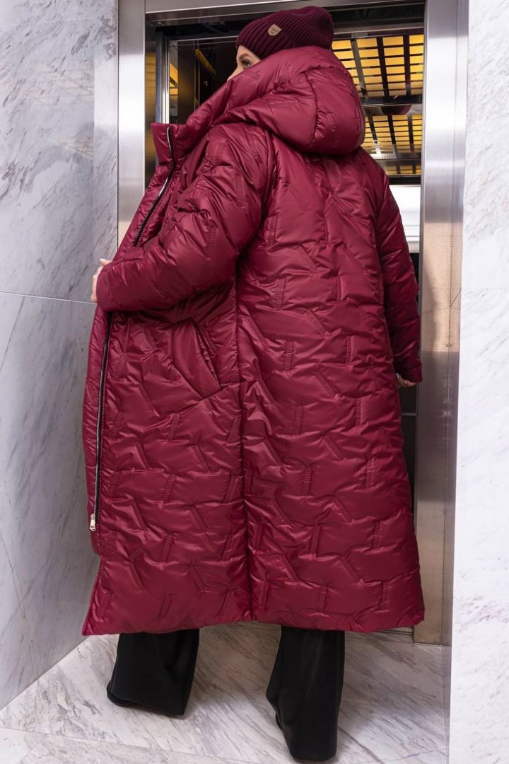 Тепле пальто на блискавці VLT-535A1350