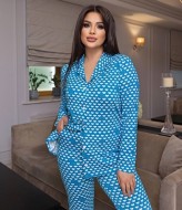 Пижама женская на пуговицах  JA-790A400