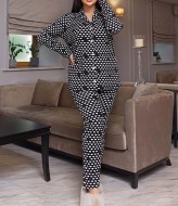 Пижама женская на пуговицах  JA-790A400