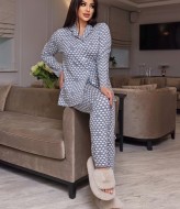Пижама женская на пуговицах  JA-790A400