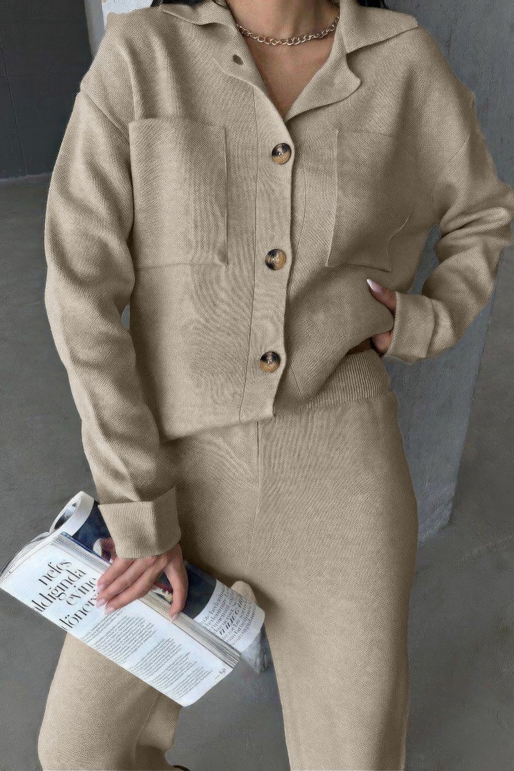 Стильный женский брючный костюм LUC-506A589