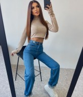 Кроп топ с длинными рукавами LIB-8870A230