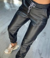 Джоггеры женские эко кожа OLI-1380A460