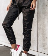 Джоггеры женские эко кожа OLI-1380A460