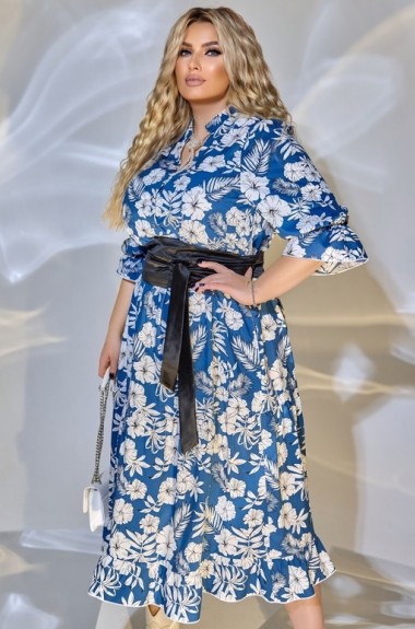 Платье с поясом VLT-1537A650 Платье с поясом VLT-1537A650