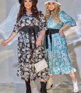 Платье с поясом VLT-1537A650