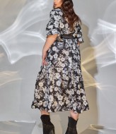 Платье с поясом VLT-1537A650