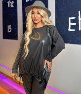 Костюм из эко кожи OLI-1409A770