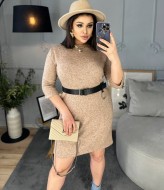 Платье двухсторонняя ангора YS-2106A500B560