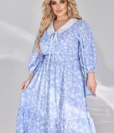 Платье миди с воротником VLT-1541A650 Платье миди с воротником VLT-1541A650