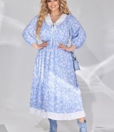 Платье миди с воротником VLT-1541A650 Платье миди с воротником VLT-1541A650