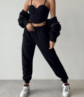 Спортивный костюм с кроп топом VOL-472A550