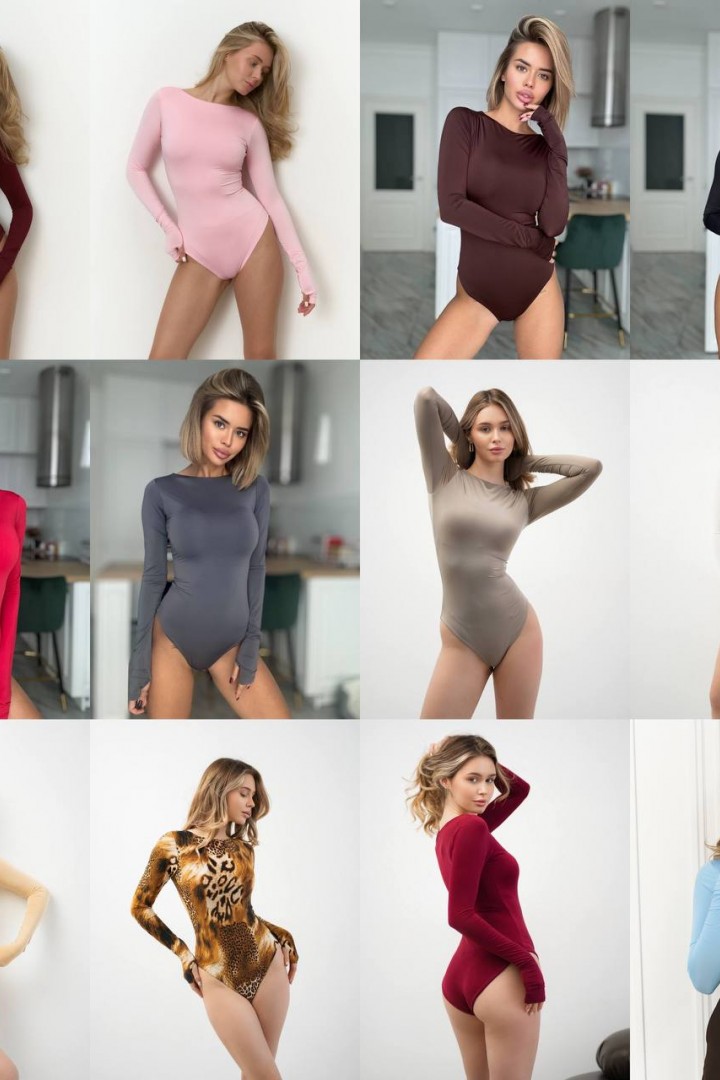 Леопардовое боди MV-824A500