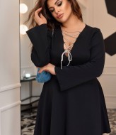 Платье с шнуровкой спереди YM-5894A15