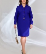 Платье с пуговицами AO-2402A500