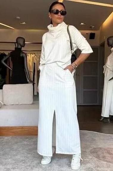 Літній костюм  у смужку  AM-6771A670 