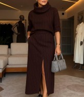 Летний костюм в полоску  AM-6771A670