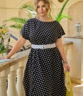 Летнее платье в горошек  VOJ-904A460