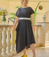 Летнее платье в горошек  VOJ-904A460
