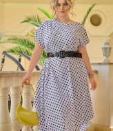 Летнее платье в горошек  VOJ-904A460