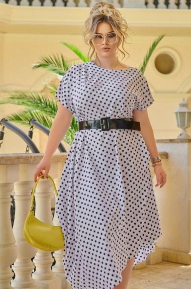 Летнее платье в горошек  VOJ-904A460