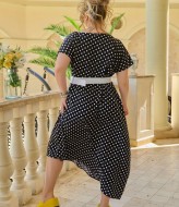 Летнее платье в горошек  VOJ-904A460