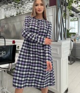 Плаття в клітку TS-392A350