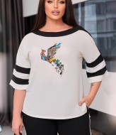 Костюм с лампасами женский VLT-1552A700