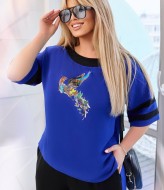 Костюм с лампасами женский VLT-1552A700