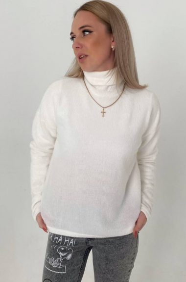 Свитер с воротником NJ-YN-095A320