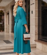 Платье на запах батал EY-604A16B19