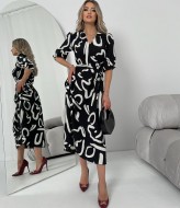 Сукня з V - вирізом TS-400A410