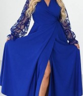 Платье шелковое на запах YM-05568A15