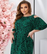 Платье с принтом зебра MOV-201A530